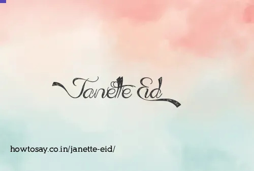 Janette Eid