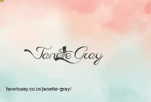 Janette Gray