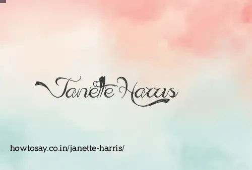 Janette Harris