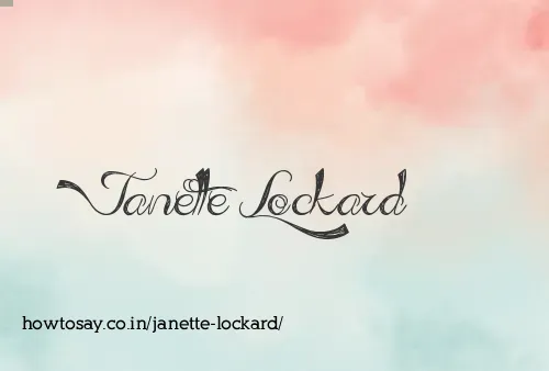 Janette Lockard