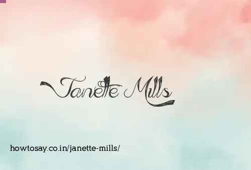 Janette Mills