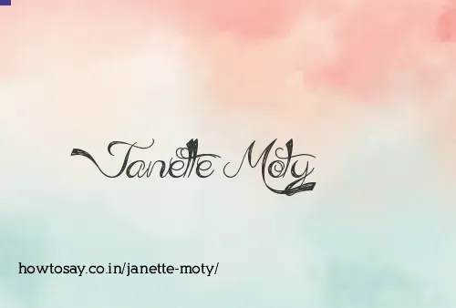 Janette Moty
