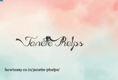Janette Phelps