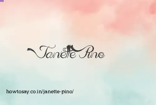 Janette Pino