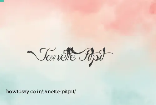 Janette Pitpit