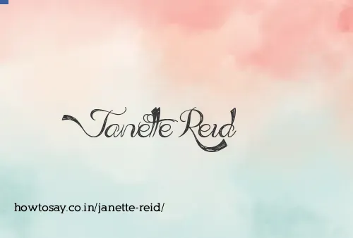 Janette Reid