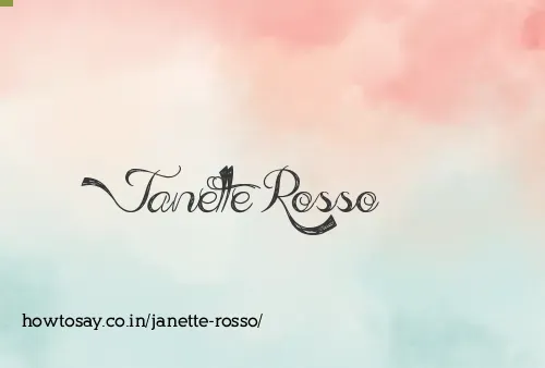 Janette Rosso