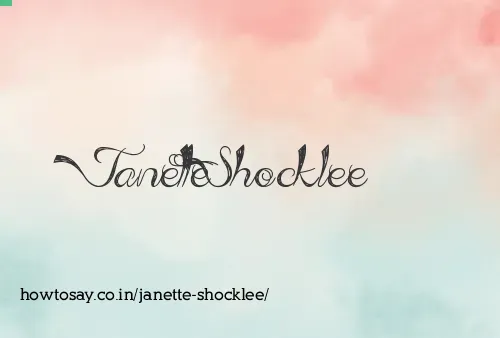Janette Shocklee