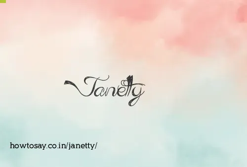 Janetty