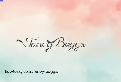 Janey Boggs