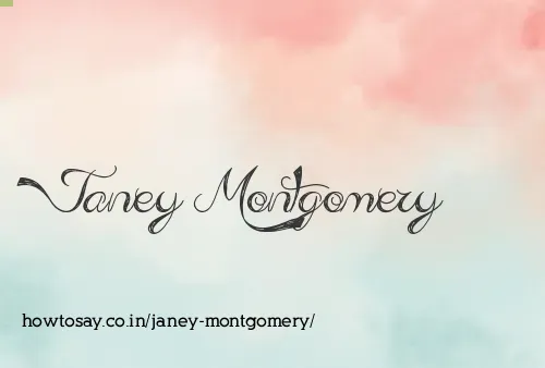 Janey Montgomery