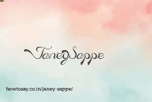 Janey Sappe