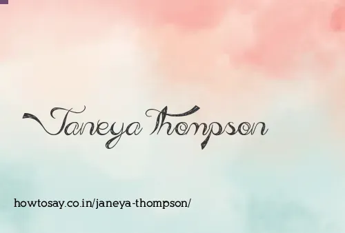 Janeya Thompson