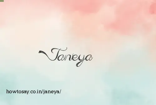 Janeya