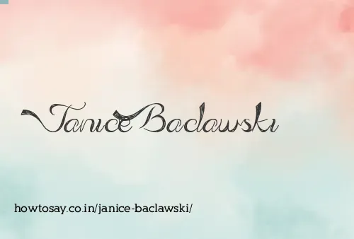 Janice Baclawski