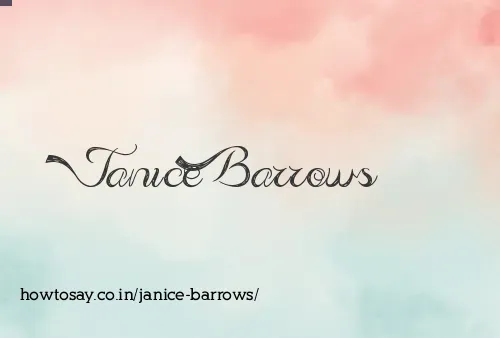 Janice Barrows