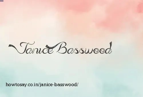 Janice Basswood