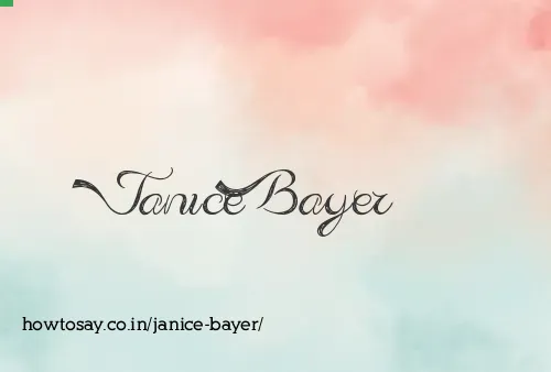 Janice Bayer