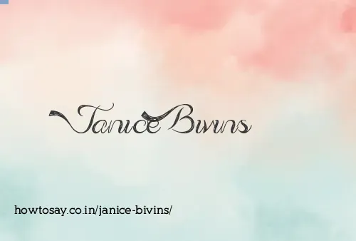 Janice Bivins