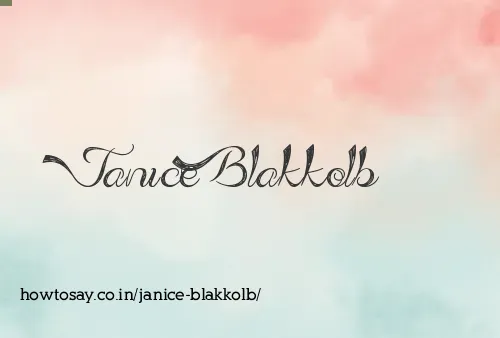 Janice Blakkolb