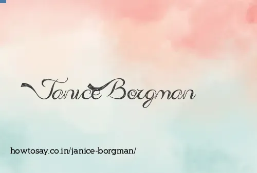 Janice Borgman