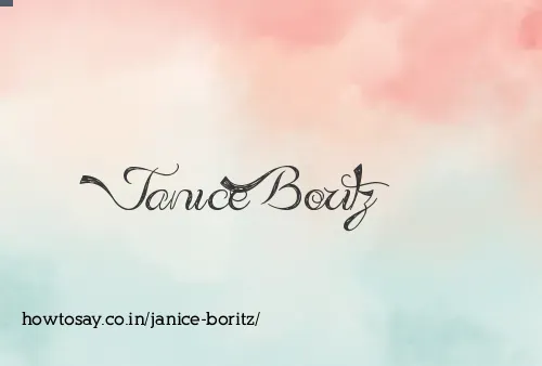 Janice Boritz