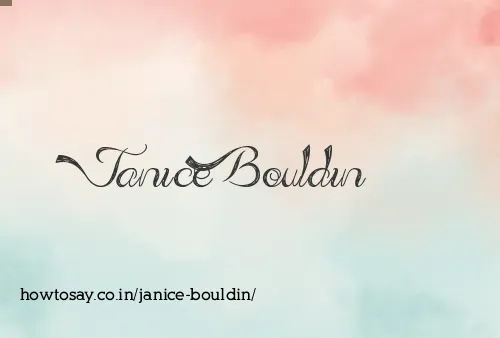 Janice Bouldin