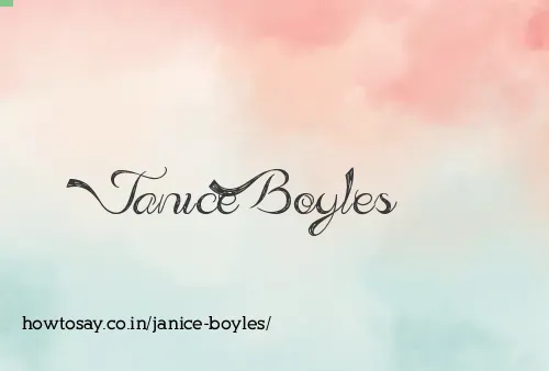 Janice Boyles