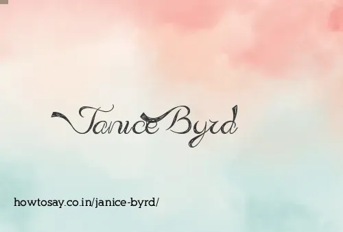 Janice Byrd