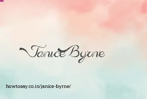 Janice Byrne