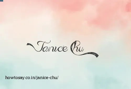 Janice Chu