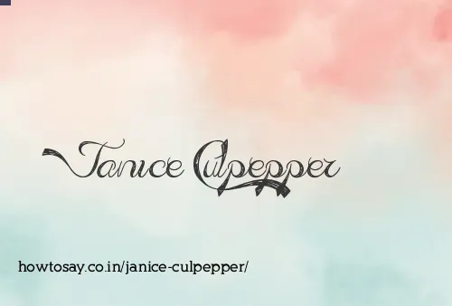Janice Culpepper