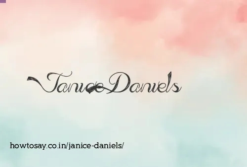 Janice Daniels