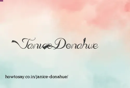 Janice Donahue