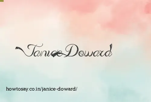 Janice Doward