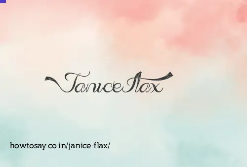 Janice Flax