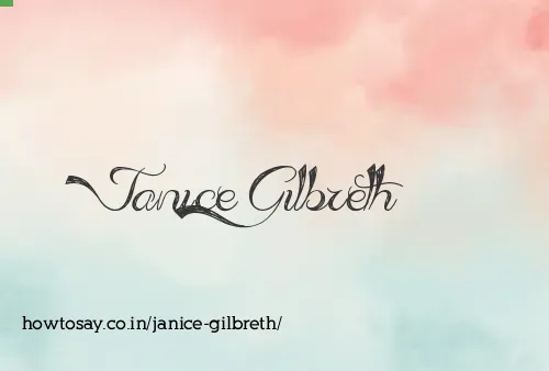 Janice Gilbreth