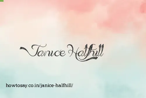 Janice Halfhill