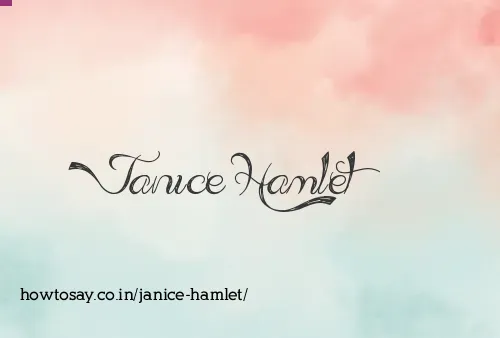 Janice Hamlet