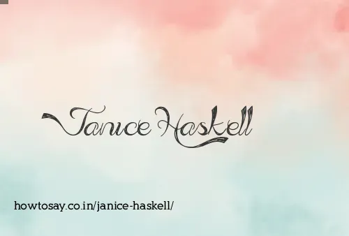 Janice Haskell