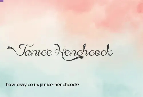 Janice Henchcock