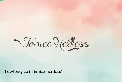 Janice Hertless