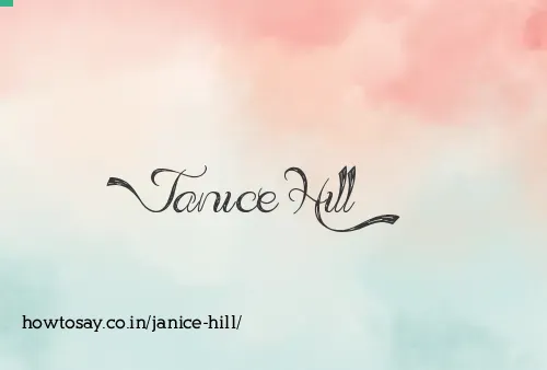 Janice Hill