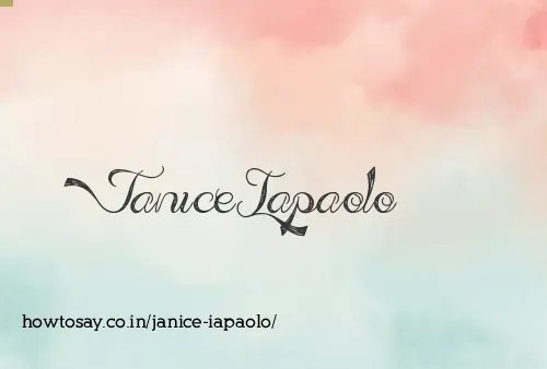 Janice Iapaolo
