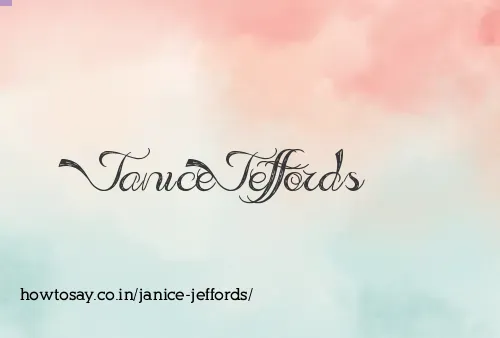 Janice Jeffords