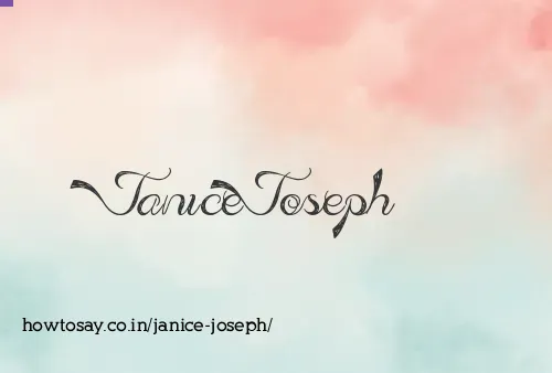 Janice Joseph