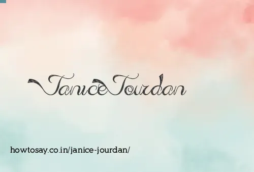 Janice Jourdan