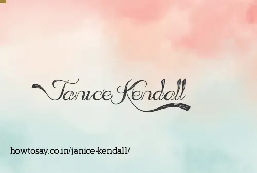 Janice Kendall