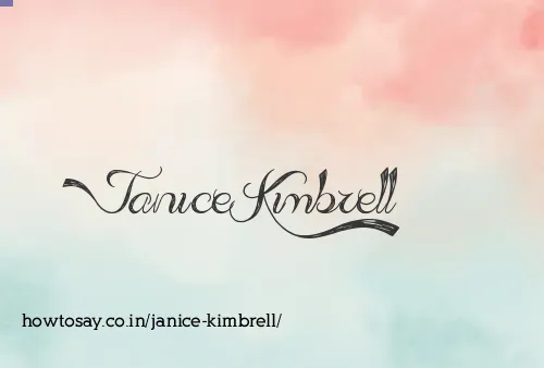 Janice Kimbrell