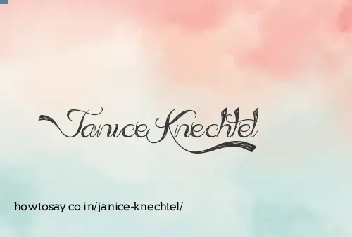 Janice Knechtel